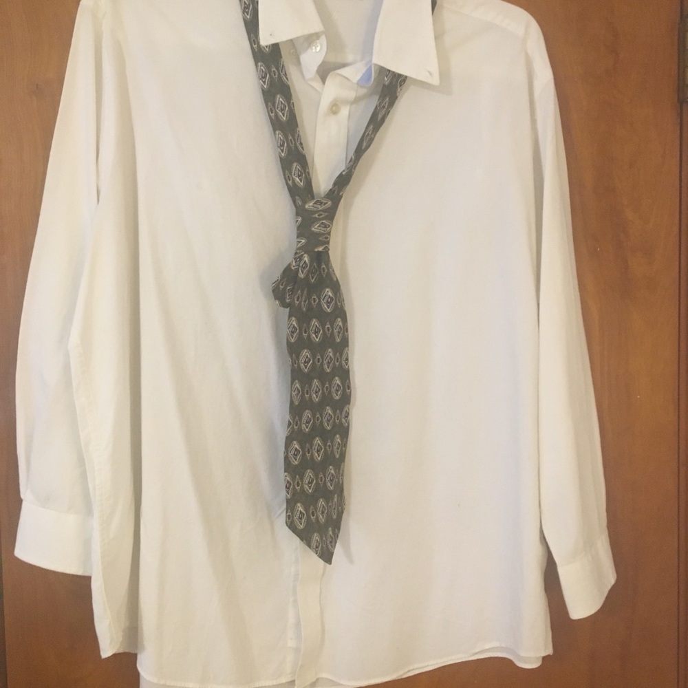 Geoffrey Beene Classic Green Tie